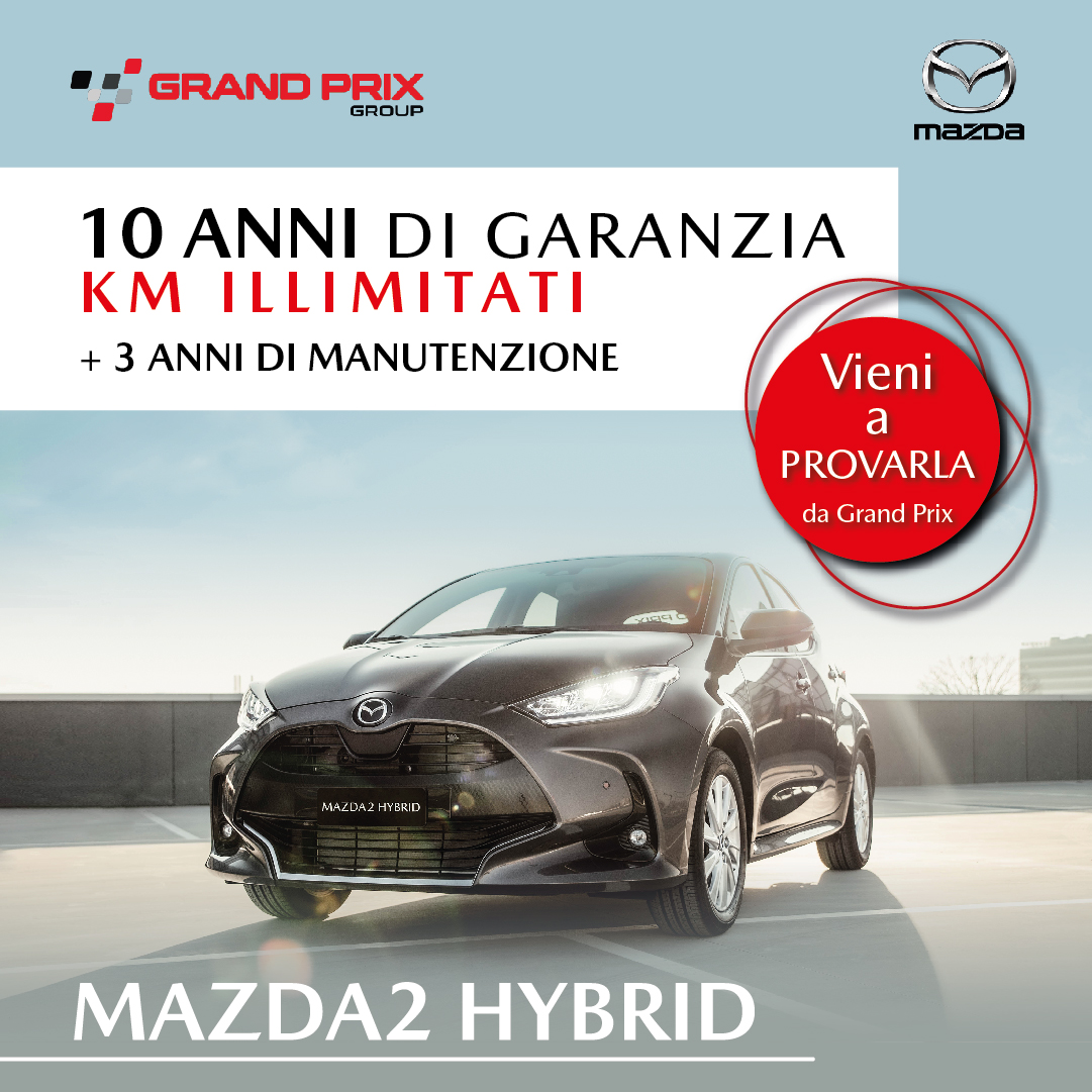 Mazda2 hybrid garanzia